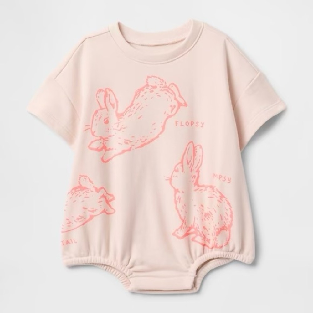NWT Gap Baby Peter Rabbit™ VintageSoft Bodysuit Easter
